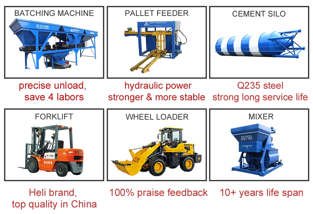 Qt6-15 Environmental Hydraulic Automatic Solid Cinder Fly Ash Sand Cement Concrete Paver Interlocking Building Hollow Block Brick Making Machine Manufacturer