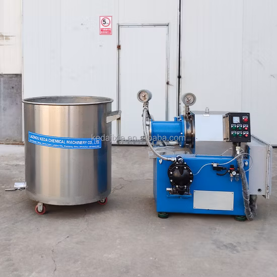 Horizontal Large Flow Ultrafine Bead Mill for Pigment/Paint/Coating/Ink Wet Grinding Machine