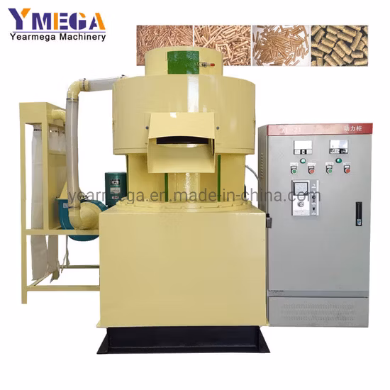 High Quality Continuously Working Biomass Wood Briquette Pellet Machine Price