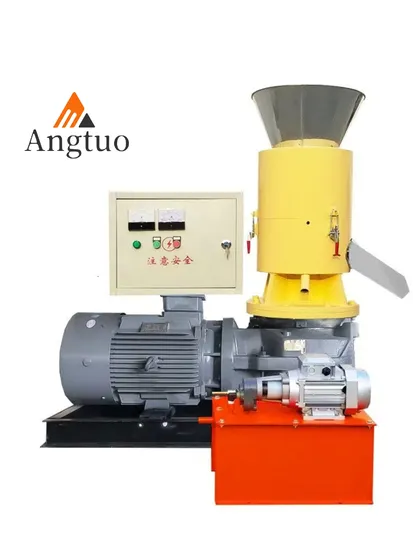 Biofuel Energy Rice Husk Sawdust Bamboo Powder Tree Branches Granulator Briquette Press Machine / Ring Flat Die 1t/H 2t Agriculture Biomass Wood Pellet Machine