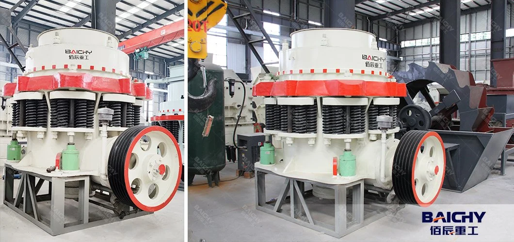 Mining Granite Hard Stone Crushing Machine, Gold Iron Ore Rock Cone Crusher Machine, CS Hydraulic Symons Cone Crusher