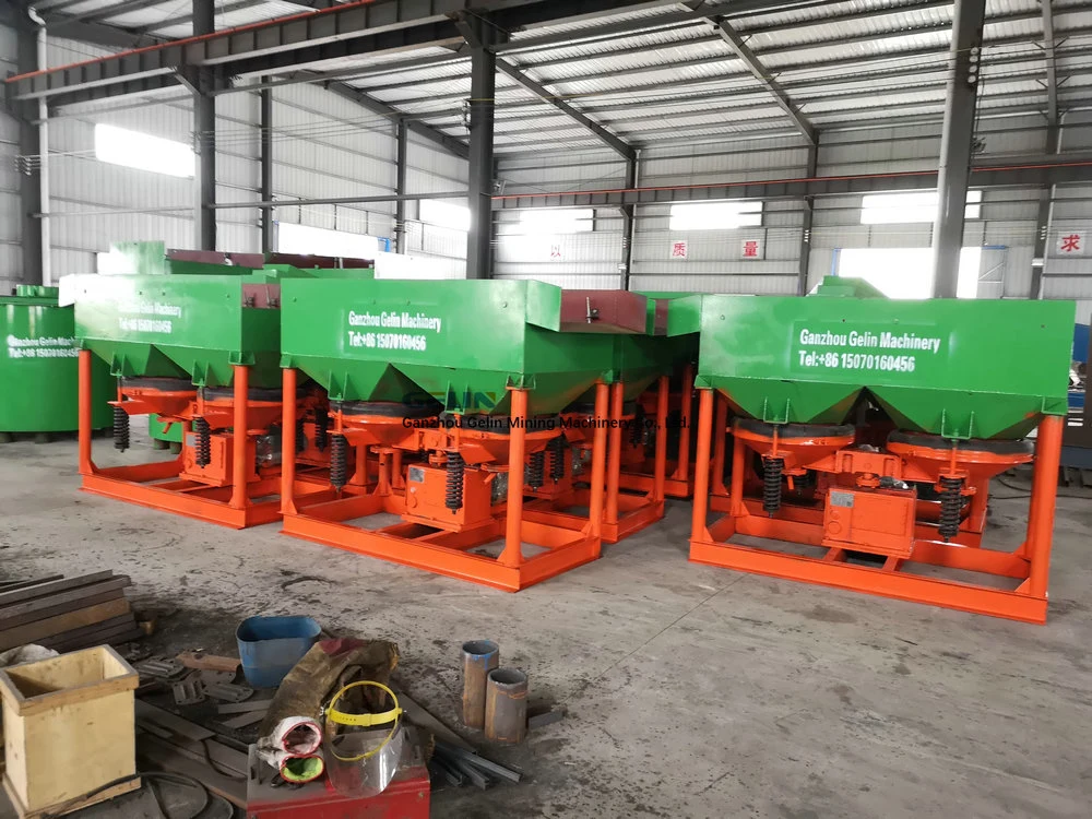 Alluvial Sand Mining Jig Washing Process Jigger Machine for Small Scale Gold Diamond Wash Lead Tantalum Zinc Mine Manganese Zircon Copper Tin Iron Ore Separate