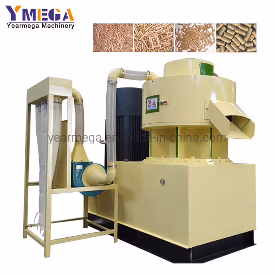 High Quality Continuously Working Biomass Wood Briquette Pellet Machine Price
